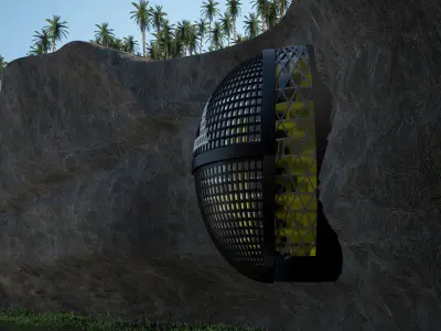 Squid Game Conceptual Building 3D Model 3D model