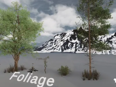 Spanish Cottage Low-poly 3D model