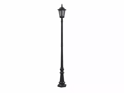 Street Light 02 - Game-ready - PBR Low-poly 3D model