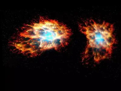 Crab Nebulas 3D model