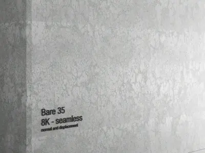 Concrete vol02 Bare 8K Seamless PBR Materials Texture