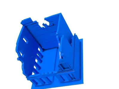 Gothic Ruins -  ruined buildings 3D print model