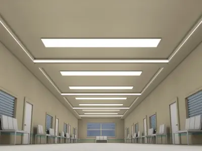 Apartment corridor 3D model