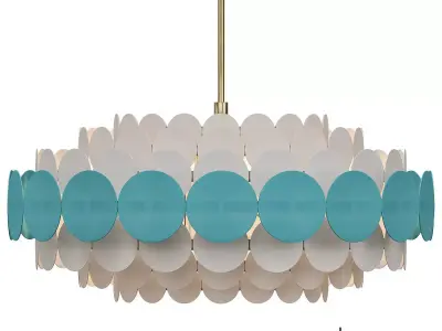 Doria Leuchten hanging lamp 3D model