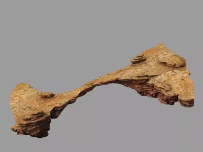Mountain type - bridge 05 3D model