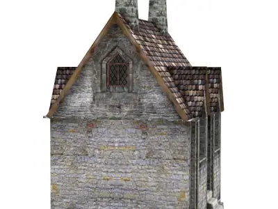Mariners Chapel for obj and fbx 3D model