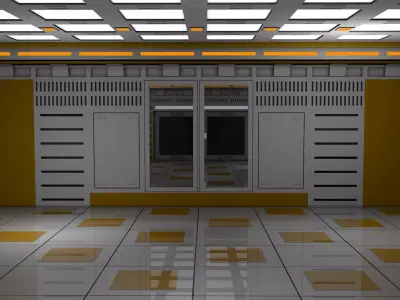 Sci Fi Room  3D model