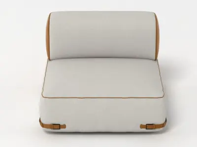 Fendi Soho Sofa 2 3D model
