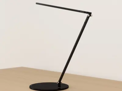 Curu Desk Light Lamp - 2 Colour 3D model