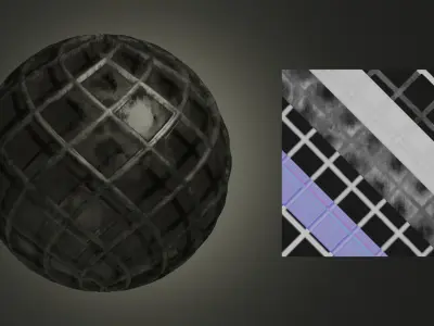 Realistic PBR Old Window Textures Seamless 4K  Texture