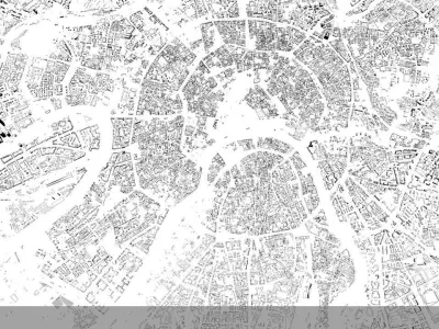 Moscow Streets and Buildings 3D model