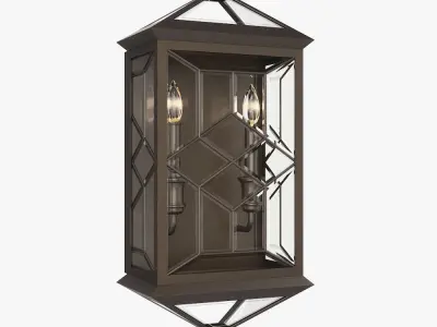 Fine Art Lamps Oxfordshire Collection 3D model