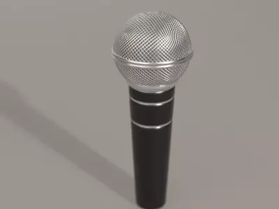 Microphone Free 3D model