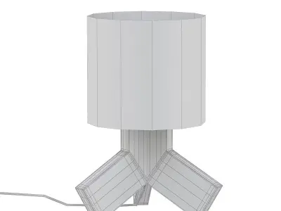 Rook Lamp 3D model