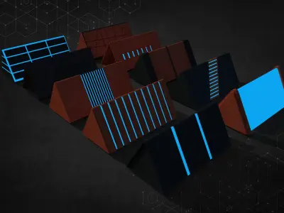 Sci-Fi Box Version Three 3D model