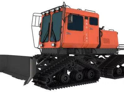 Snowcat 3D model