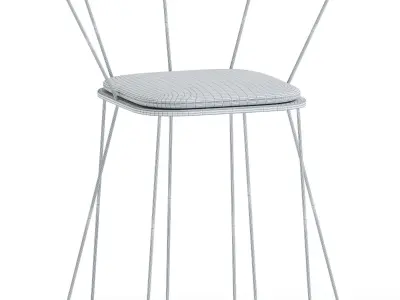 Gibellina Chair by by Baxter 3D model
