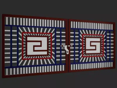 Gate 3D Model 3D model