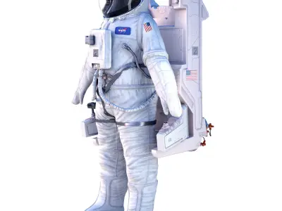 space suit 3D model