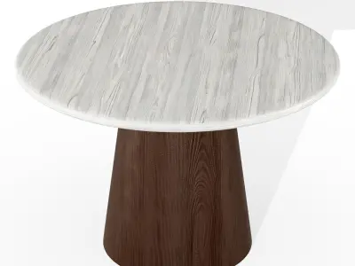 Dining Table  Low-poly 3D model