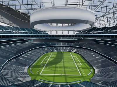 Sofi Stadium 3D model