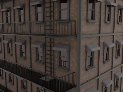 building Low-poly 3D model