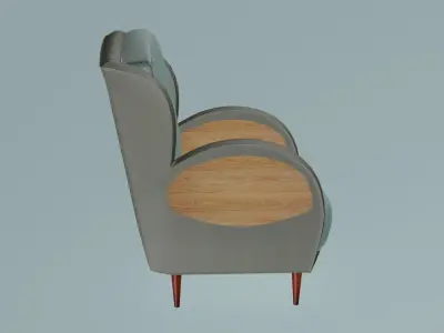 Lucy Armchair 3D model