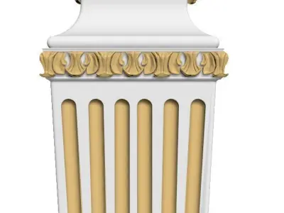 Classic ladder pillar Texture