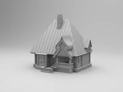 Small house 3D print model purchase
