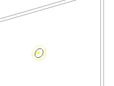 Light Wall Sconce Disk Free 3D model