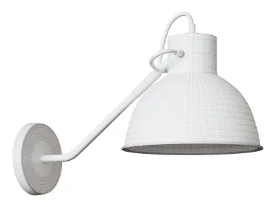 Wall lamp Odalis black 3D model