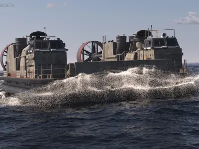 Landing Craft Hovercraft Used 