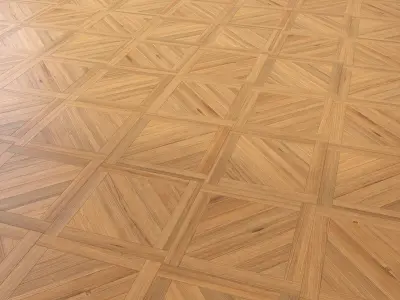 Parquet - Laminate - Wooden floor Low-poly 3D model 13
