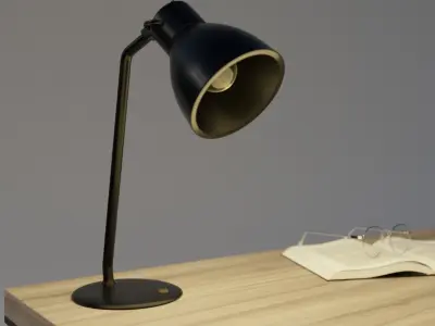 Varying Desk Lamps Free 3D model