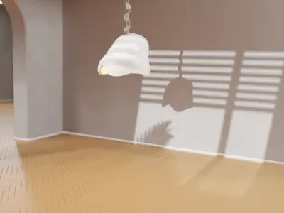 Design Pendant Light - Crafted 3D Model Ready for Your Vision 3D model