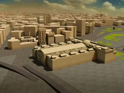 Cairo City Center  3D 3D model