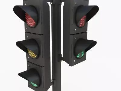 Traffic Light 3D model