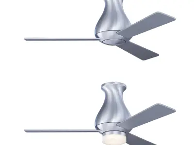 Altus Flush Ceiling Fan 3D model
