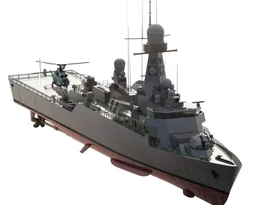 ADVANCED CORVETTE 3D model