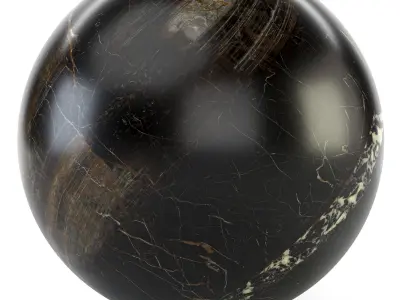 Stone 129 -Black Burn-Portland Gold-Larix White Texture