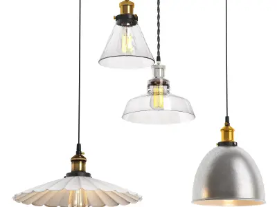 CHANDELIER PENDANT SERIES 2 3D model