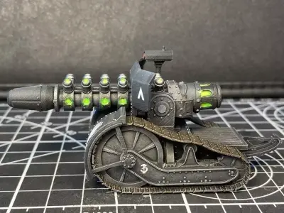 Renault Pattern Gravity Cannon 3D print model