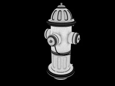 Fire Hydrant Free 3D model