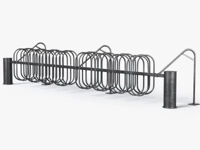 Bicycle Parking 3D model