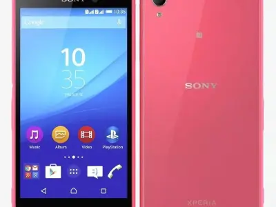 sony xperia m4 aqua dual 3D model