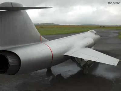  Vintage Supersonic Fighter Jet Simplified 