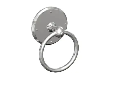 Door Handle 03 3D model