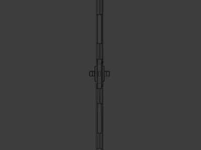 Modern Door Free 3D model