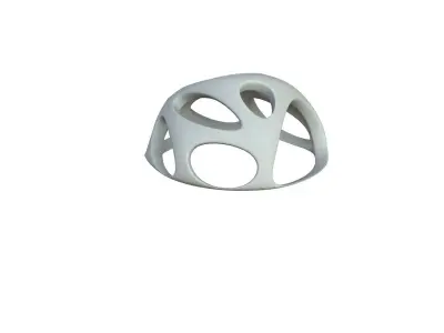 SciFi Cube Object No 48141 Low Poly Shape Low-poly 3D model