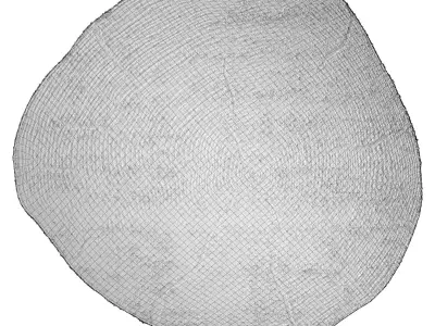 Azalea Marble Carpet Low-poly 3D model